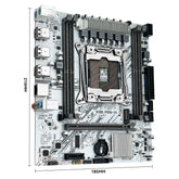 X99 PR9-H mATX LGA2011-3 Gaming Motherboard + E5 2650 V4 CPU + 16GB DDR4 RAM Motherboard
